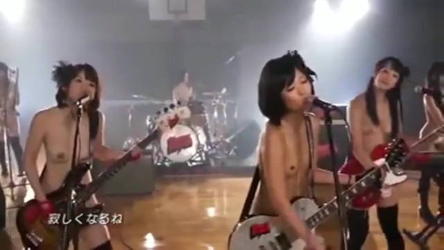 Nude Japanese Female Rock Band