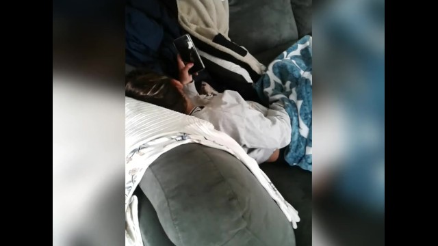 Sexy Horny Teen Caught Masturbating!