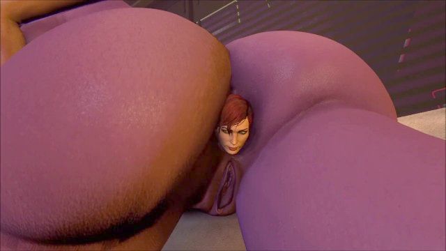 Lesbian Giantess Anal Vore - mass effect derriere copulate vore - anybunny.com