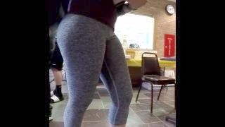 Candid College Stout Top Arsehole Stout Arsehole Gray Leggings
